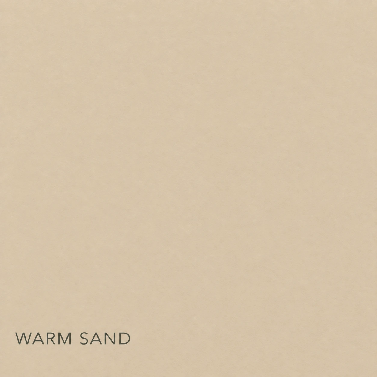 Farbmuster Warm Sand